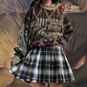 NWT Current Mood by Dolls Kill Midnight Catch a Ride Pleated Tattered Mini Skirt